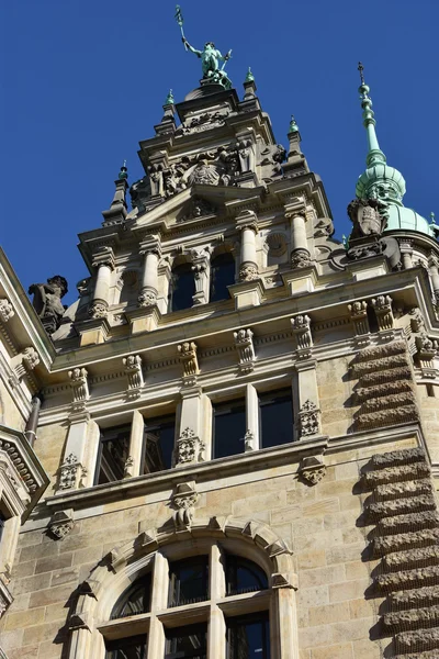 Németországban Hamburg Rathaus (Városháza vagy városháza) — Stock Fotó