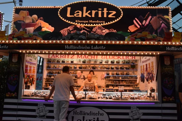 Die hamburger dom messe in hamburg, deutschland — Stockfoto