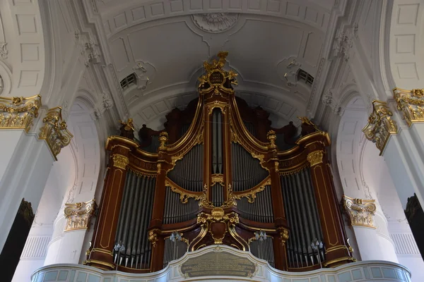 함부르크, 독일에서 세인트 마이클스 교회 — 스톡 사진