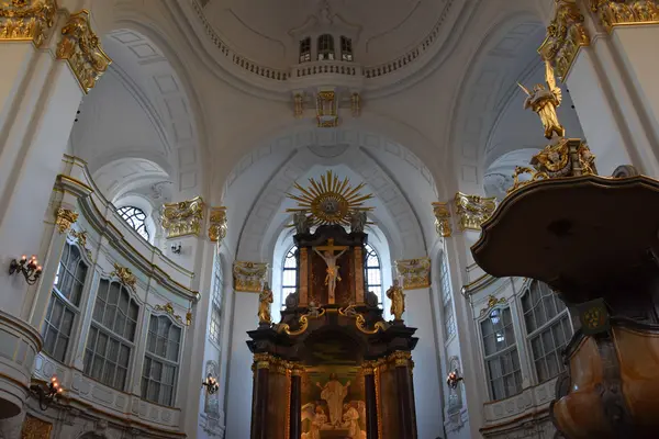 Iglesia de San Miguel en Hamburgo, Alemania —  Fotos de Stock