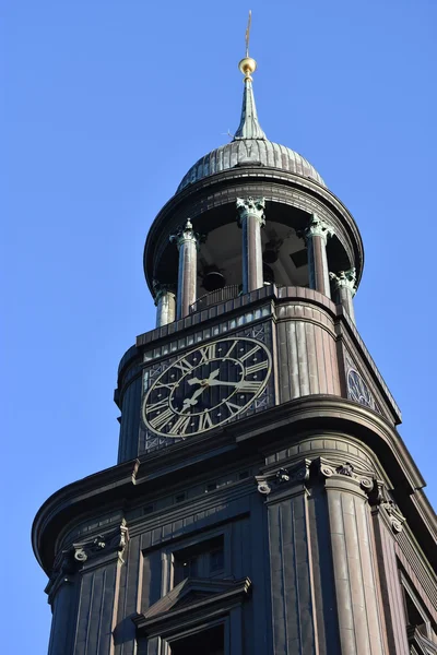 St. Michaels templom, Hamburg, Németország — Stock Fotó