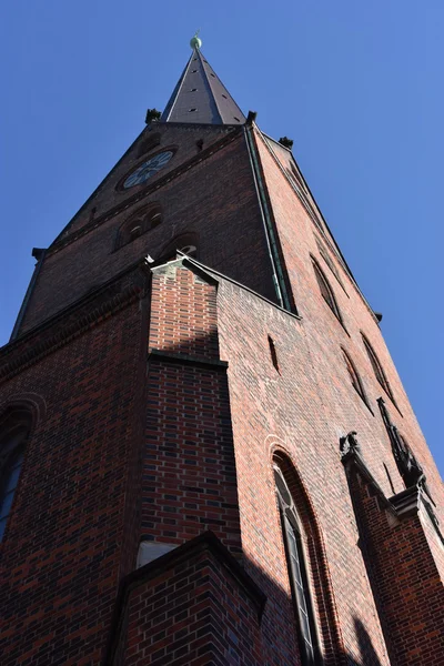 St Peters kostel v Hamburku, Německo — Stock fotografie