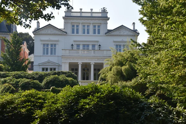 Maisons chères à Hambourg, Allemagne — Photo