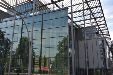 Hamburg, Almanya - 27 Ağustos: Görünüm olarak 27 Ağustos 2016 üzerinde görülen Hamburg. Hamburg Almanya ikinci büyük kenti olup Avrupa Birliği'nde sekizinci en büyük şehir.