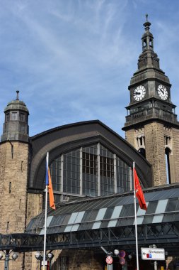 Hamburg, Almanya 'da Hauptbahnhof