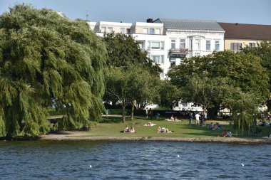 Alster Gölü Hamburg, Almanya
