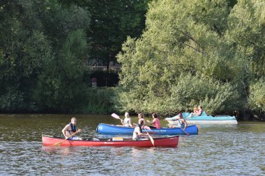 Alster Gölü Hamburg, Almanya
