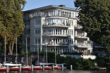 Alster Gölü Hamburg, Almanya