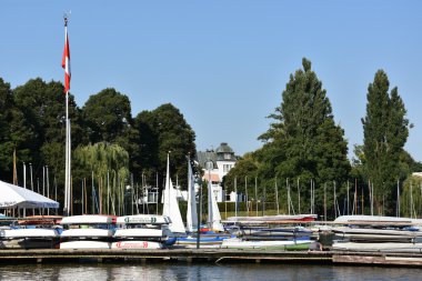 Alster Gölü Hamburg, Almanya