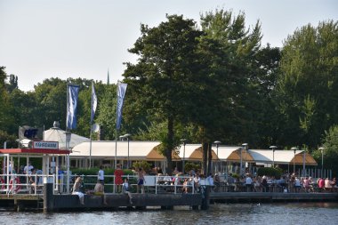 Alster Gölü Hamburg, Almanya