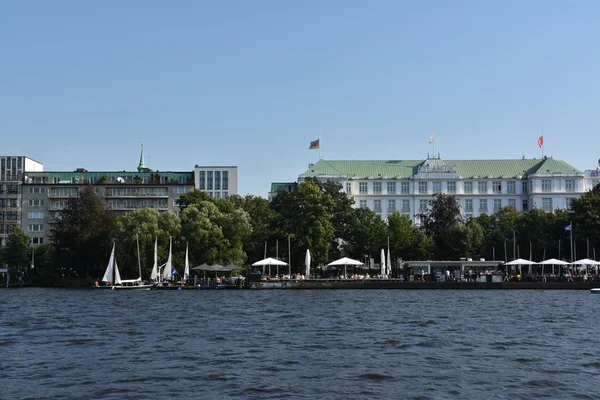 Alster in Hamburg, Deutschland — Stockfoto