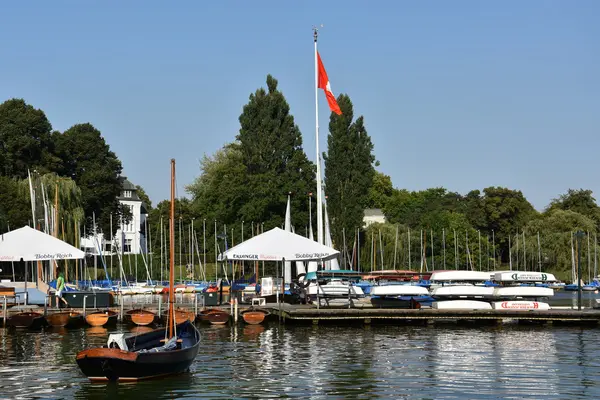 Alster in Hamburg, Deutschland — Stockfoto