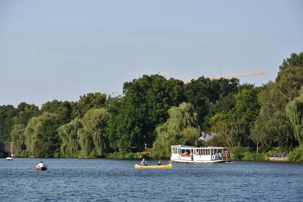 Alster in Hamburg, Deutschland — Stockfoto