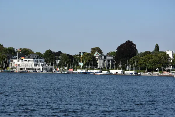 Alster in Hamburg, Deutschland — Stockfoto