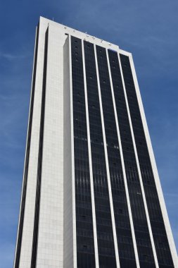 HAMBURG, GERMANY - 26 AUG: CCH 'deki Radisson Blu Oteli (Almanya, Hamburg' daki Kongre Merkezi, 26 Ağustos 2016 'da görüldüğü gibi).