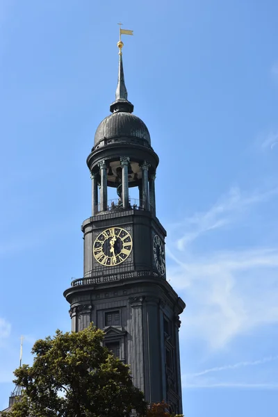 St. michaels kirche in hamburg — Stockfoto