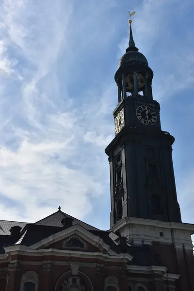 St Michaels Kilisesi Hamburg, Almanya — Stok fotoğraf