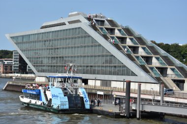 Rıhtım ofis binası Hamburg, Almanya