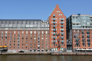 HAMBURG, GERMANY - 27 AUG: Almanya 'nın Hamburg şehrinde 27 Ağustos 2016' da görüldüğü gibi.