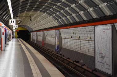 Almanya 'da Hamburg U-Bahn
