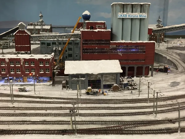 Hamburg Niemcy Sierpnia Park Miniatur Wunderland Hamburgu Jak Widać Sierpnia — Zdjęcie stockowe