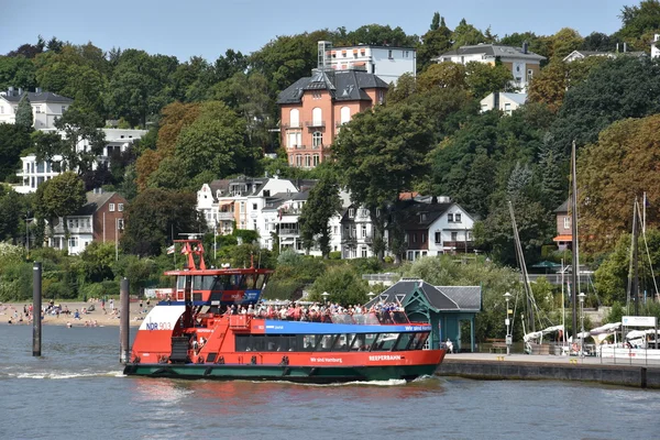 Blick auf Hamburg in Deutschland — Stockfoto