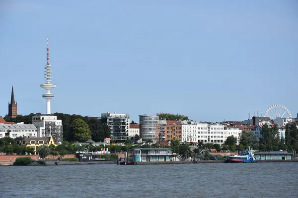 Vista de Hamburgo en Alemania — Foto de Stock