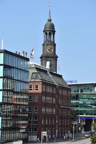 Hamburg Duitsland Aug Michaelskerk Hamburg Duitsland Gezien Aug 2016 — Stockfoto