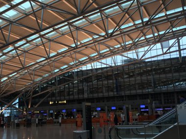 Almanya 'daki Hamburg Havaalanı (Flughafen Hamburg)