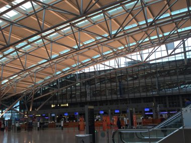 Almanya 'daki Hamburg Havaalanı (Flughafen Hamburg)