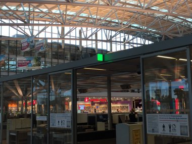 Almanya 'daki Hamburg Havaalanı (Flughafen Hamburg)