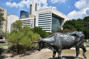 Öncü Plaza Dallas, Texas heykel hayvanların sürücüsü
