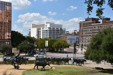 Öncü Plaza Dallas, Texas heykel hayvanların sürücüsü