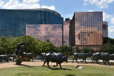 Öncü Plaza Dallas, Texas heykel hayvanların sürücüsü