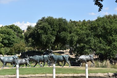 Öncü Plaza Dallas, Texas heykel hayvanların sürücüsü