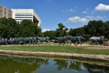 Öncü Plaza Dallas, Texas heykel hayvanların sürücüsü