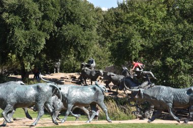 Öncü Plaza Dallas, Texas heykel hayvanların sürücüsü