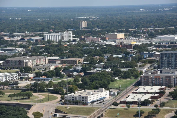 Vista aérea de Dallas, Texas — Fotografia de Stock