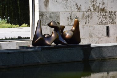 Dallas, TEXAS - SEP 18: Dallas, Teksas 'taki Nasher Heykel Merkezi, 18 Eylül 2016' da görüldüğü üzere. 