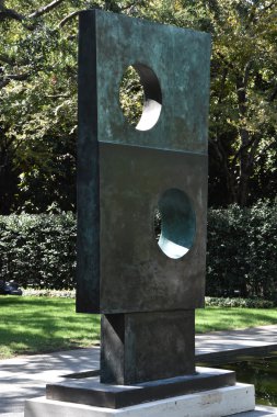 Dallas, TEXAS - SEP 18: Dallas, Teksas 'taki Nasher Heykel Merkezi, 18 Eylül 2016' da görüldüğü üzere. 