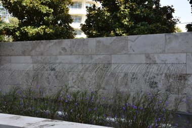 Dallas, TEXAS - SEP 18: Dallas, Teksas 'taki Nasher Heykel Merkezi, 18 Eylül 2016' da görüldüğü üzere. 