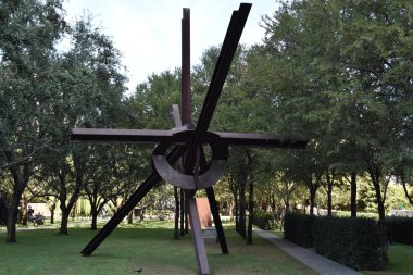Dallas, TEXAS - SEP 18: Dallas, Teksas 'taki Nasher Heykel Merkezi, 18 Eylül 2016' da görüldüğü üzere. 
