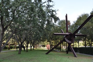 Dallas, TEXAS - SEP 18: Dallas, Teksas 'taki Nasher Heykel Merkezi, 18 Eylül 2016' da görüldüğü üzere. 