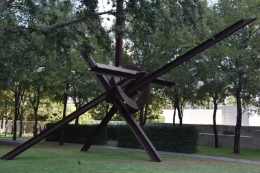 Dallas, TEXAS - SEP 18: Dallas, Teksas 'taki Nasher Heykel Merkezi, 18 Eylül 2016' da görüldüğü üzere. 