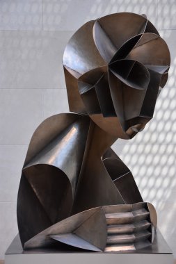 Dallas, TEXAS - SEP 18: Dallas, Teksas 'taki Nasher Heykel Merkezi, 18 Eylül 2016' da görüldüğü üzere. 