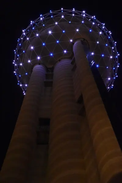 Reunion Tower w Dallas, Texas — Zdjęcie stockowe