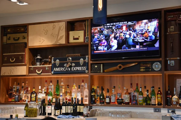 Dallas Texas Sep American Express Centurion Lounge Aeropuerto Dallas Forth — Foto de Stock