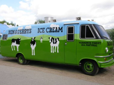 WATERBURY, VT - SEP 15: Ben & Jerry 's Dondurma Fabrikası, Waterbury, Vermont, 15 Eylül 2016.