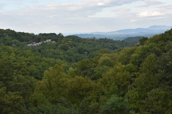 View Smoky Mountains Gatlinburg Tennessee — Stock Photo, Image