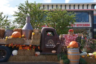 PIGEON Forge, TN-OCT 3: 3 Ekim 2016 'da görüldüğü gibi Tennessee, Pigeon Forge' daki Ada.